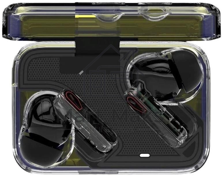Наушники беспроводные AKSBERRY (6900287160012) B21 Crystal TWS, черный