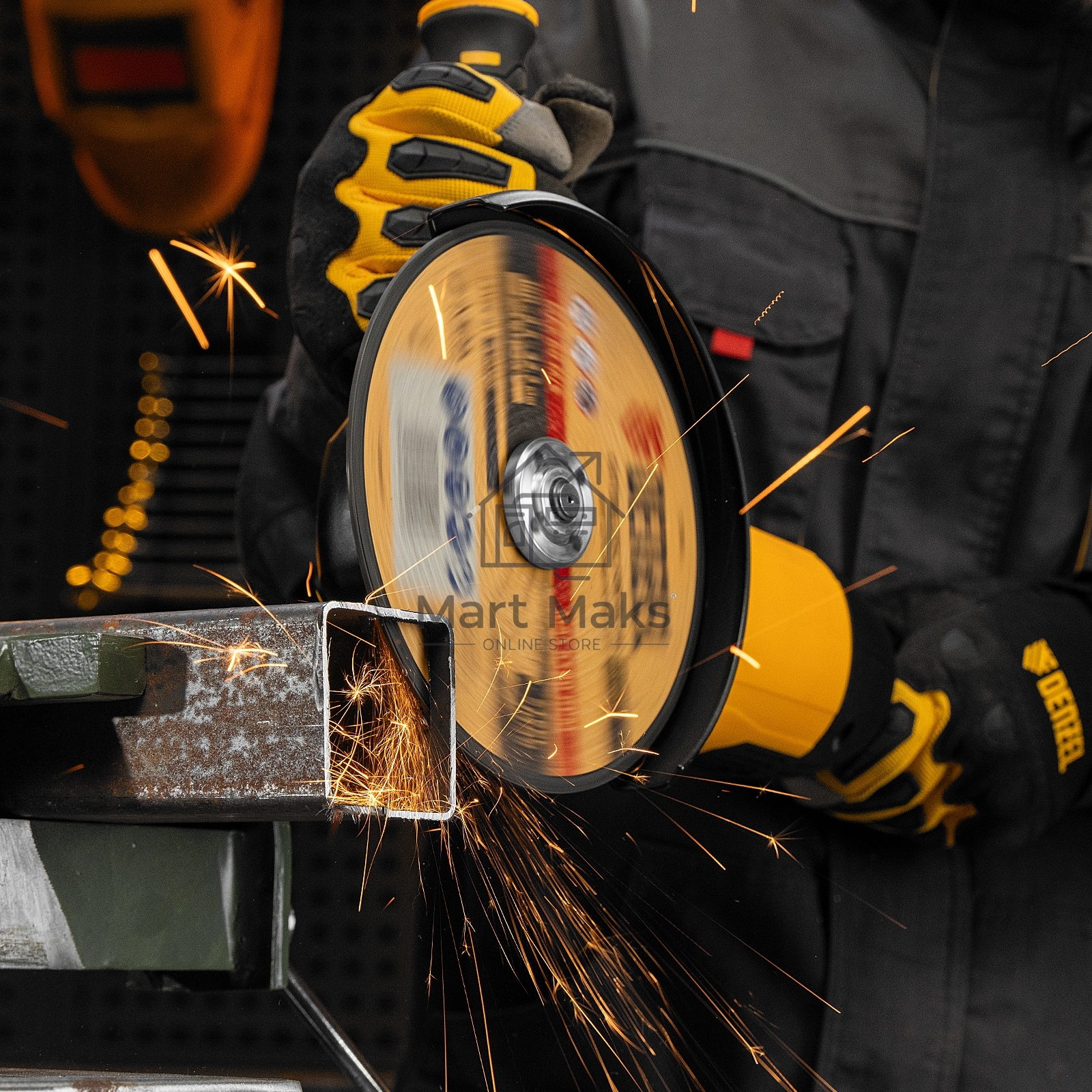 Круг отрезной по металлу Denzel A30TBF 180 х 2,5 х 22,2 мм