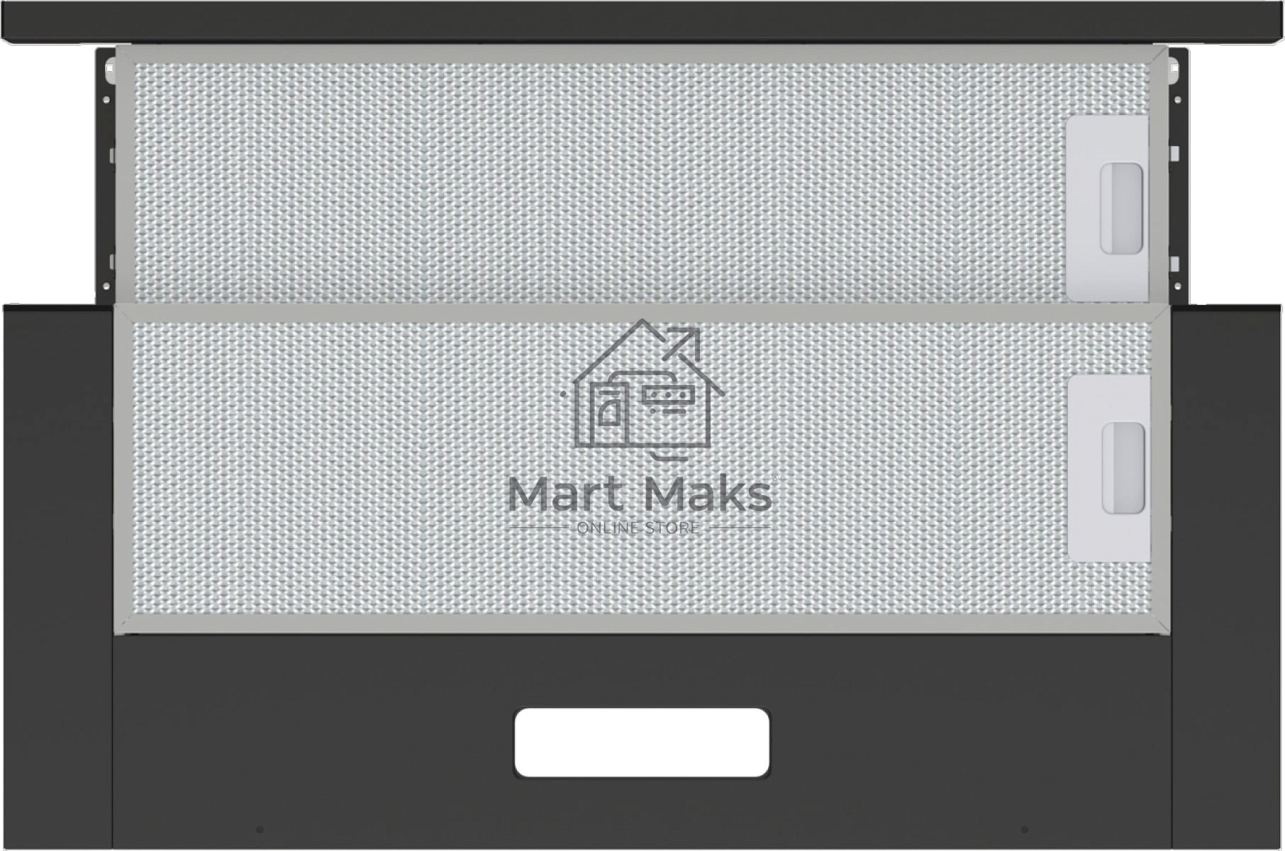 Вытяжка встраиваемая Gorenje TH606E7B черный управление: кнопочное (1 мотор)