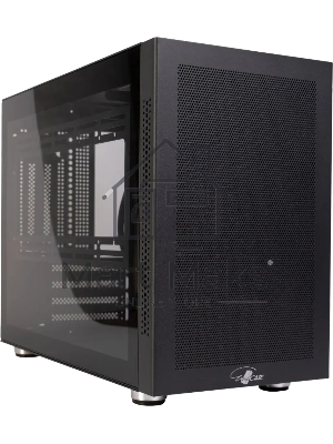 Корпус Midtower mATX Eurocase 00-01064257 MI05 черный без БП закаленное стекло USB 3.0