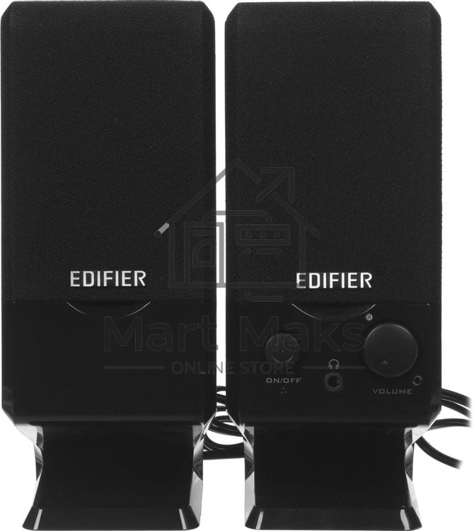 Акустическая система Edifier M1250 черный 2.0 активные