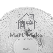 Вентилятор Ballu BFF-806 белый, напольный, 45 Вт, 3 скорости, 40 см