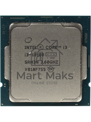 Процессор Intel Core i3-10100 Soc-1200 3.6GHz OEM