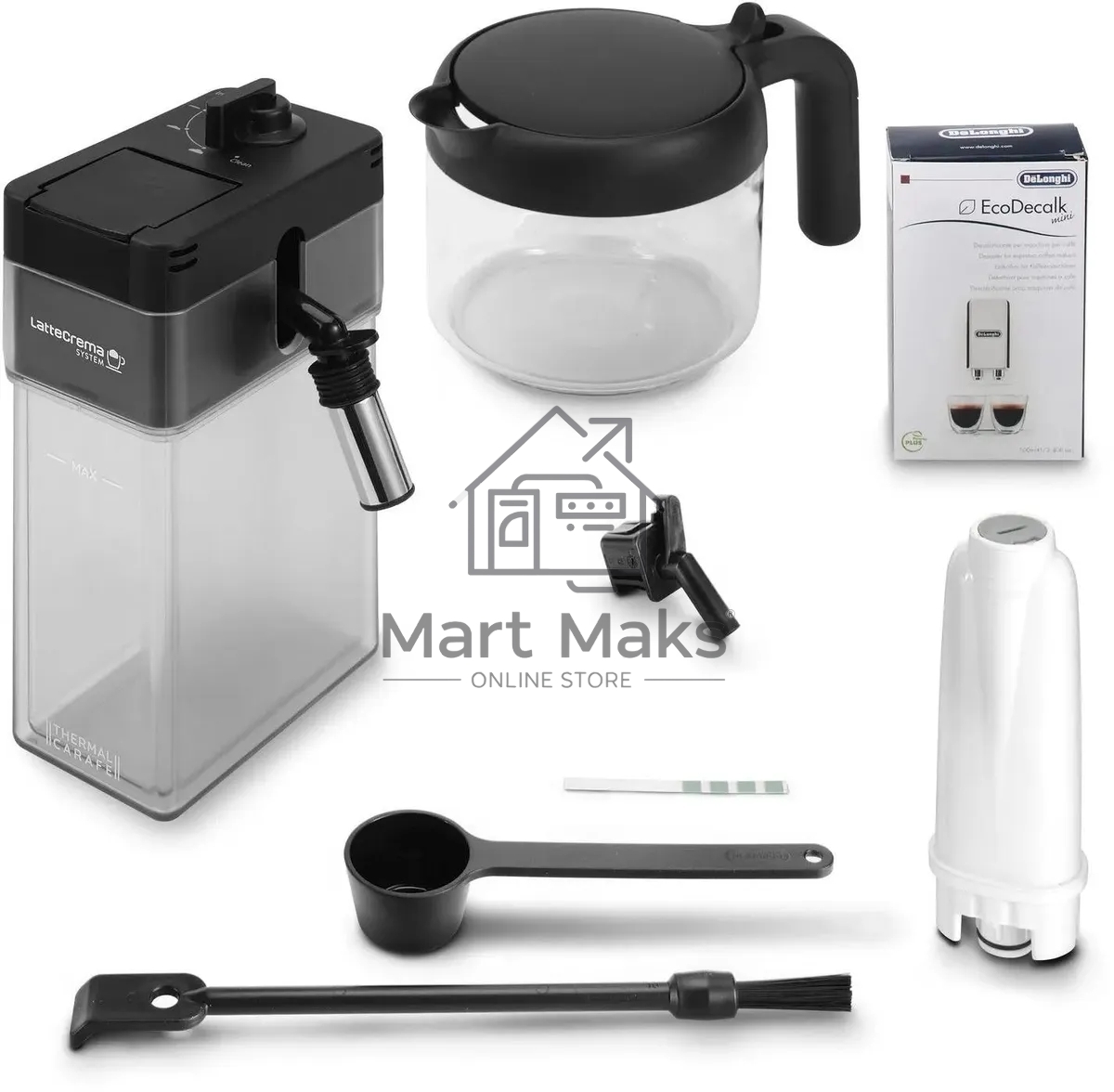 Кофемашина автоматическая DeLonghi ECAM610.75.MB черный/серебристый, исп. кофе - молотый/зерновой, 2.2 л, 1450 Вт, 19 Бар