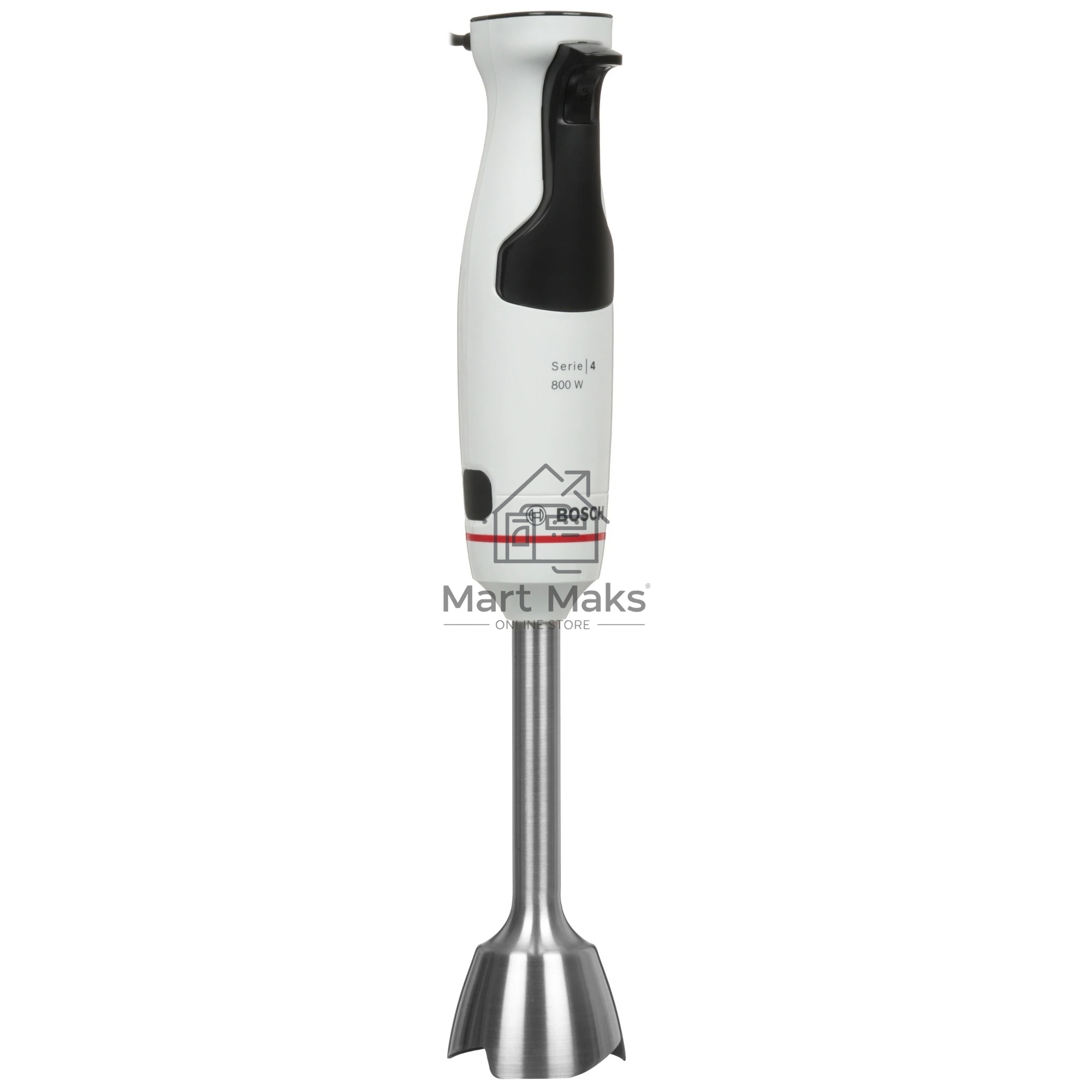 Блендер погружной Bosch MSM4W421 800Вт белый