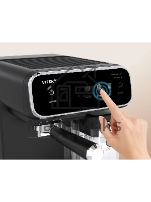 Кофеварка рожковая Vitek VT-CME1501 1350Вт черный
