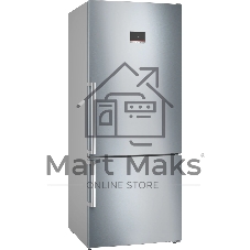 Холодильник Bosch KGN76CI30U серебристый двухкамерный 406/115л морозилка снизу, No Frost