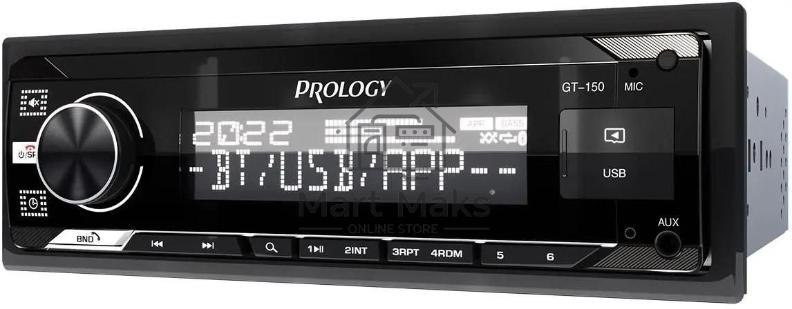 Автомагнитола Prology GT-150 1DIN 4x55Вт