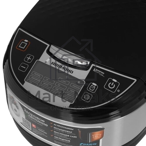 Мультиварка Redmond RMC-M4516 черный/серебристый