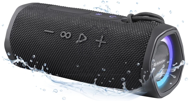 Портативная колонка Defender Enjoy S800 (20Вт, Light/Bluetooth/FM/USB/TF/AUX) (65802)