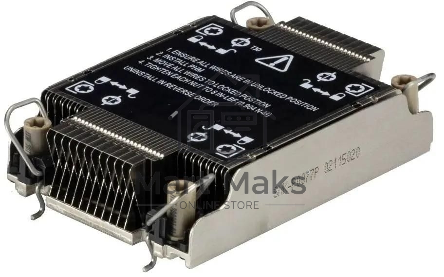 Радиатор SuperMicro 1U Passive SNK-P0077P, LGA4189, TDP 270W, Al