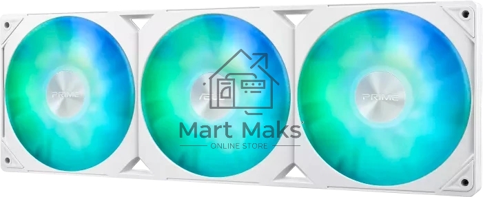 Система жидкостного охлаждения ASUS PRIME LC 360 ARGb WHT/AIO COOLER,3IN1 FAN,REPL LEN