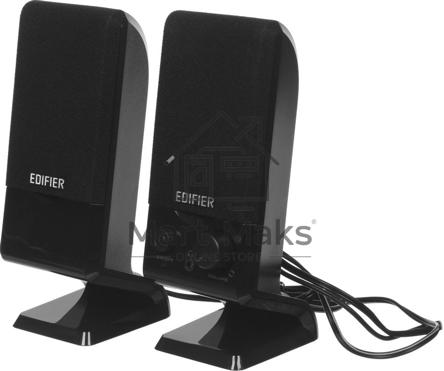 Акустическая система Edifier M1250 черный 2.0 активные
