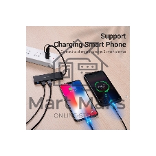 Концентратор Vention CHTBB, USB/USB Type-C, USB, USB