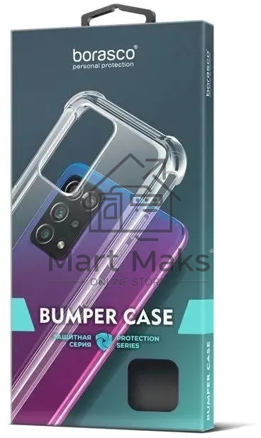 Чехол (клип-кейс) BoraSCO для Honor X5 Plus 72471 прозрачный