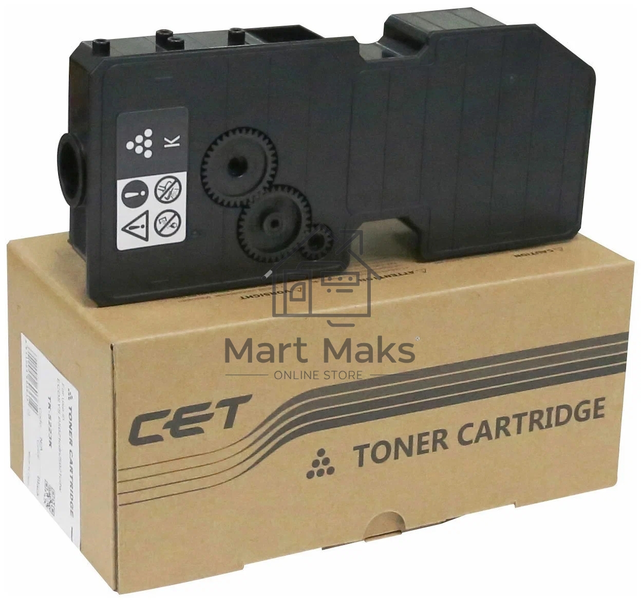 Картридж лазерный CET (PK208) TK-5220K (CET141133) черный (24 г, 1200 стр.) для KYOCERA ECOSYS P5021cdn/M5521cdn