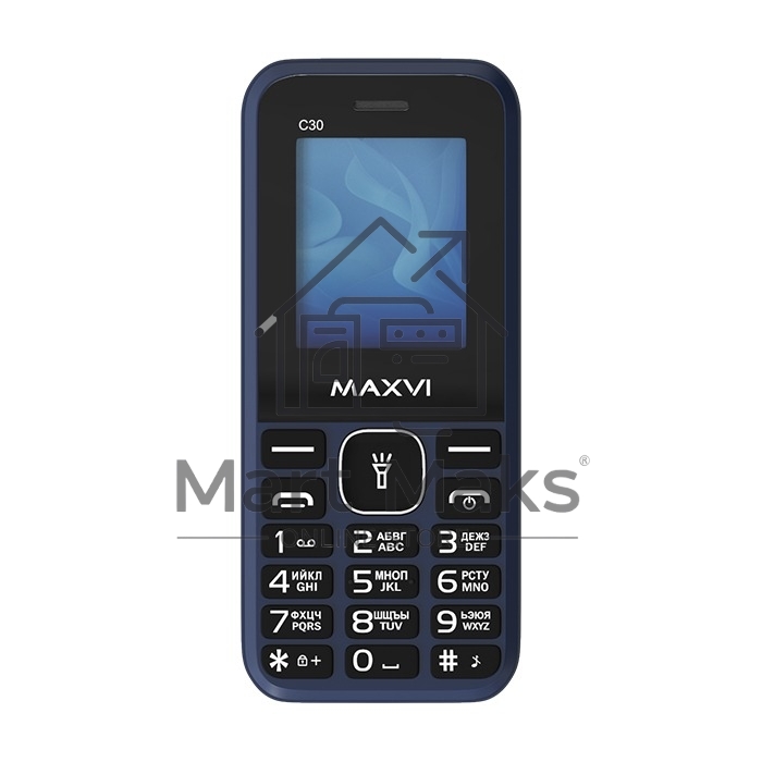 Мобильный телефон Maxvi C30 синий