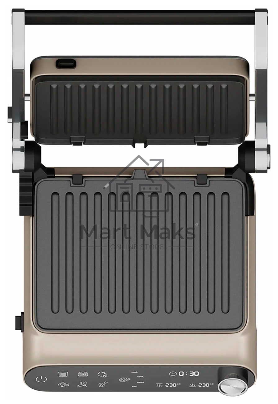 Гриль Redmond SteakMaster GM-303 бежевый, 2200 Вт