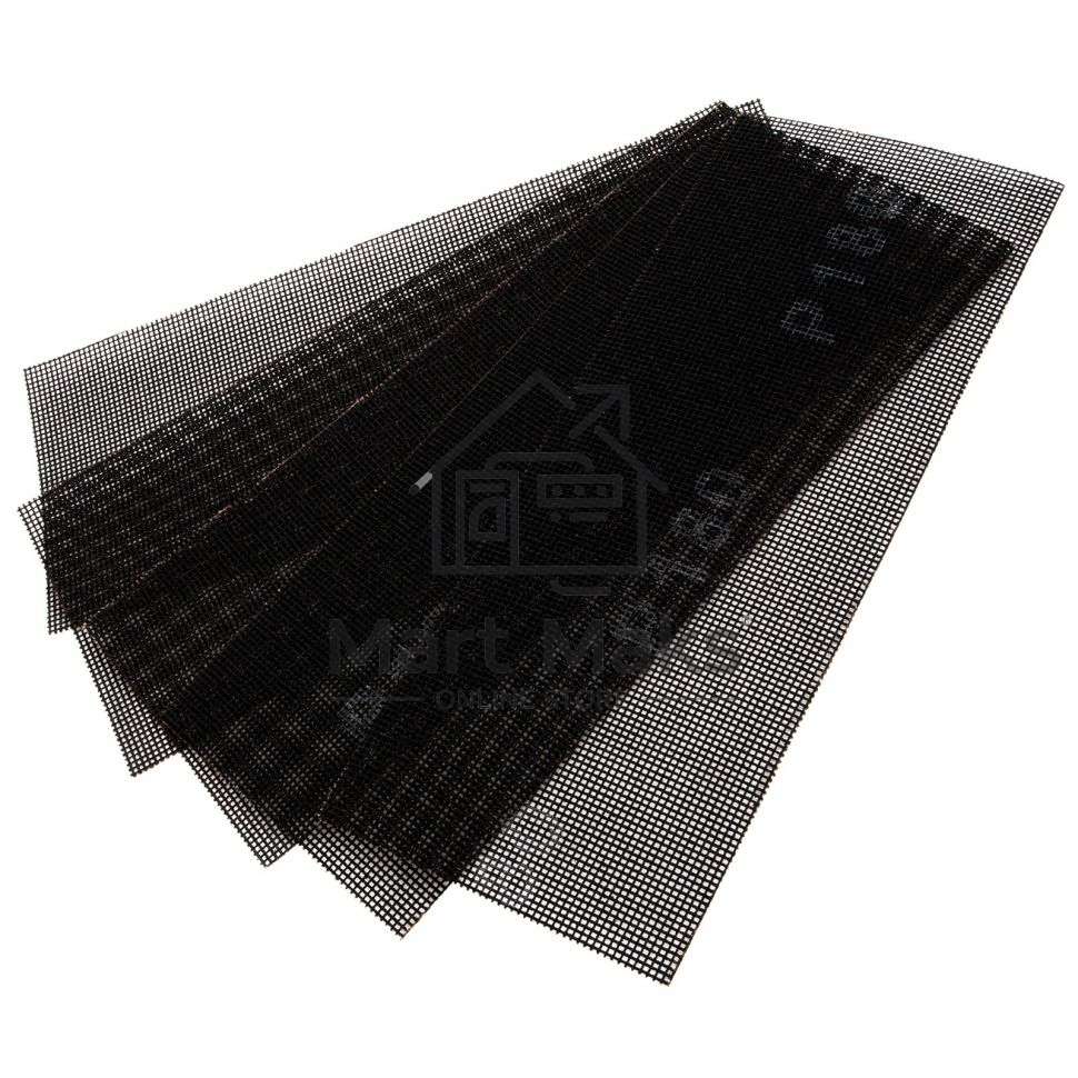 Сетка абразивная Denzel P 180, 115 х 280 мм, 5 шт.