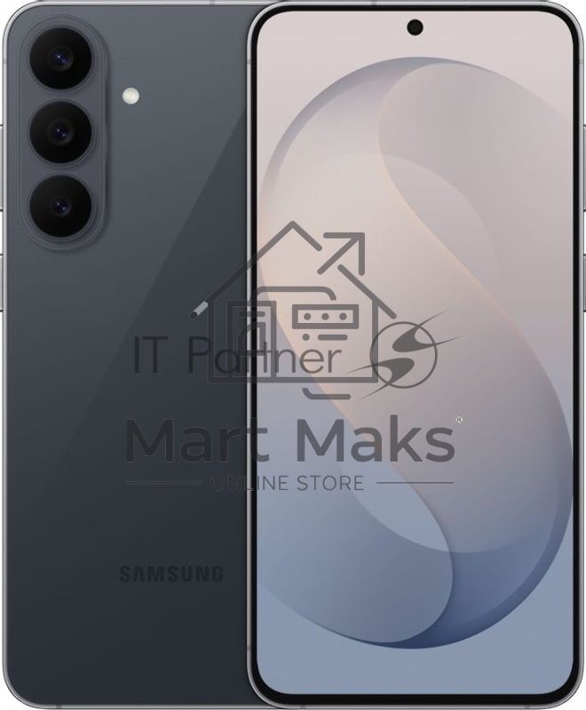 Смартфон Samsung SM-S741B Galaxy S26 FE 128Gb 8Gb черный моноблок 3G 4G 2Sim 6.7
