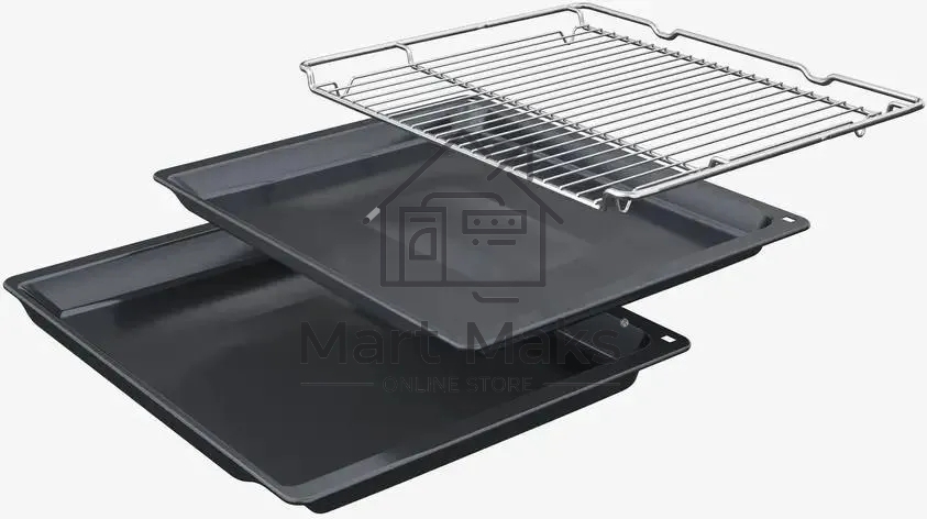 Встраиваемый духовой шкаф электрический Bosch HBG7764B1 черный