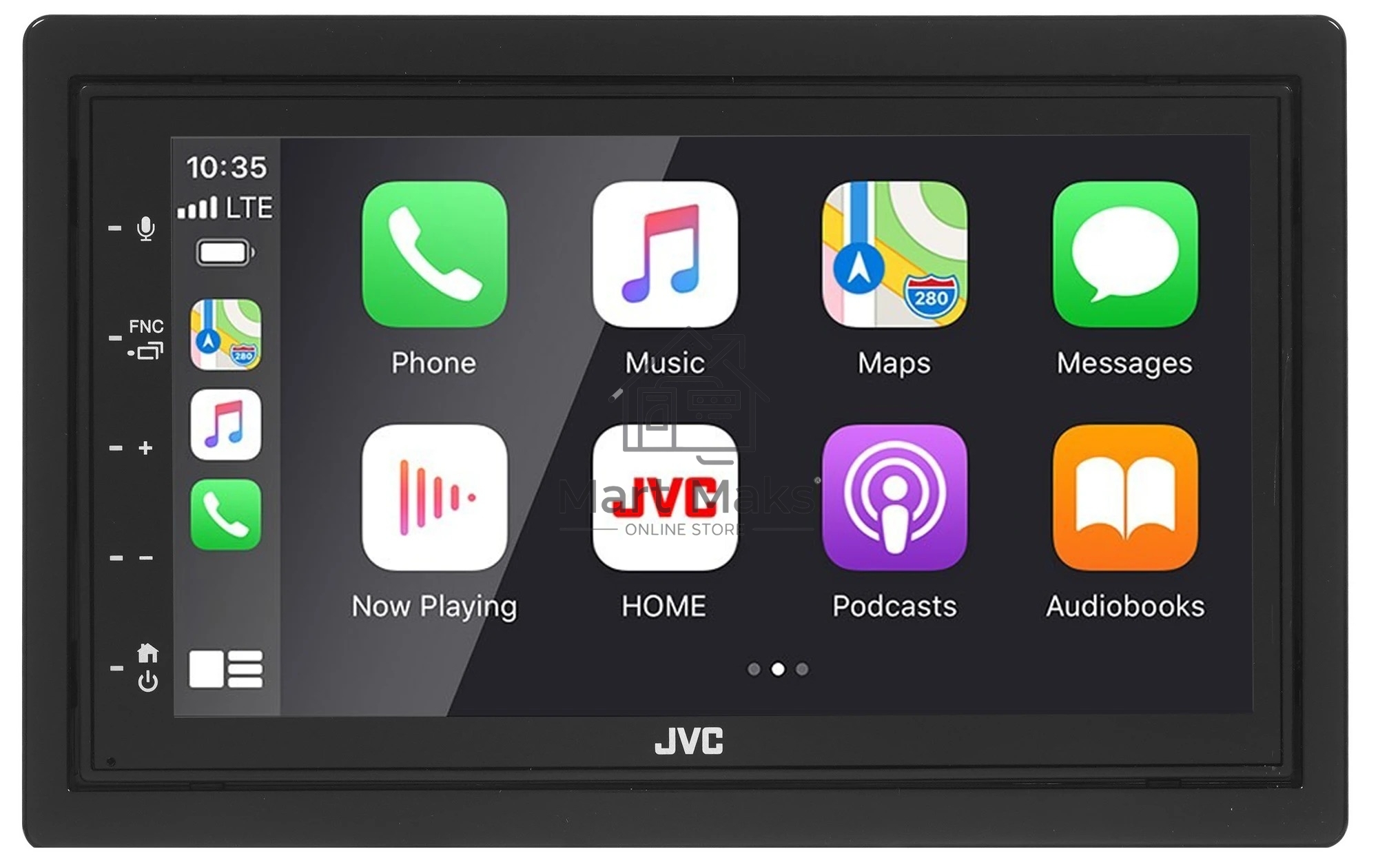 Автомагнитола JVC KW-M560BT 2DIN 4x50Вт