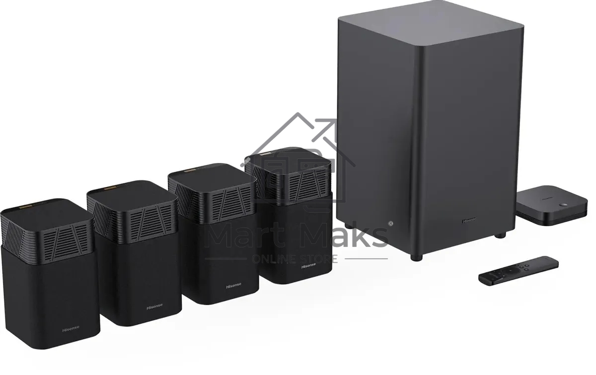 Саундбар Hisense HT SATURN 4.1.2 720Вт+240Вт черный
