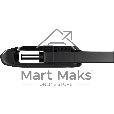 Флешка USB Sandisk DDC3 (SDDDC3-032G-G46), 32Gb, USB 3.0/USB Type-C, R/W 150/30, черный