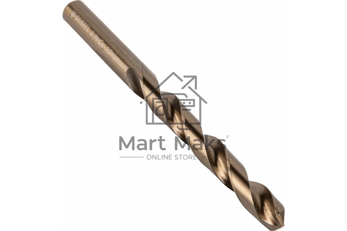 Сверло по металлу Denzel 12 мм, HSS Co-8%