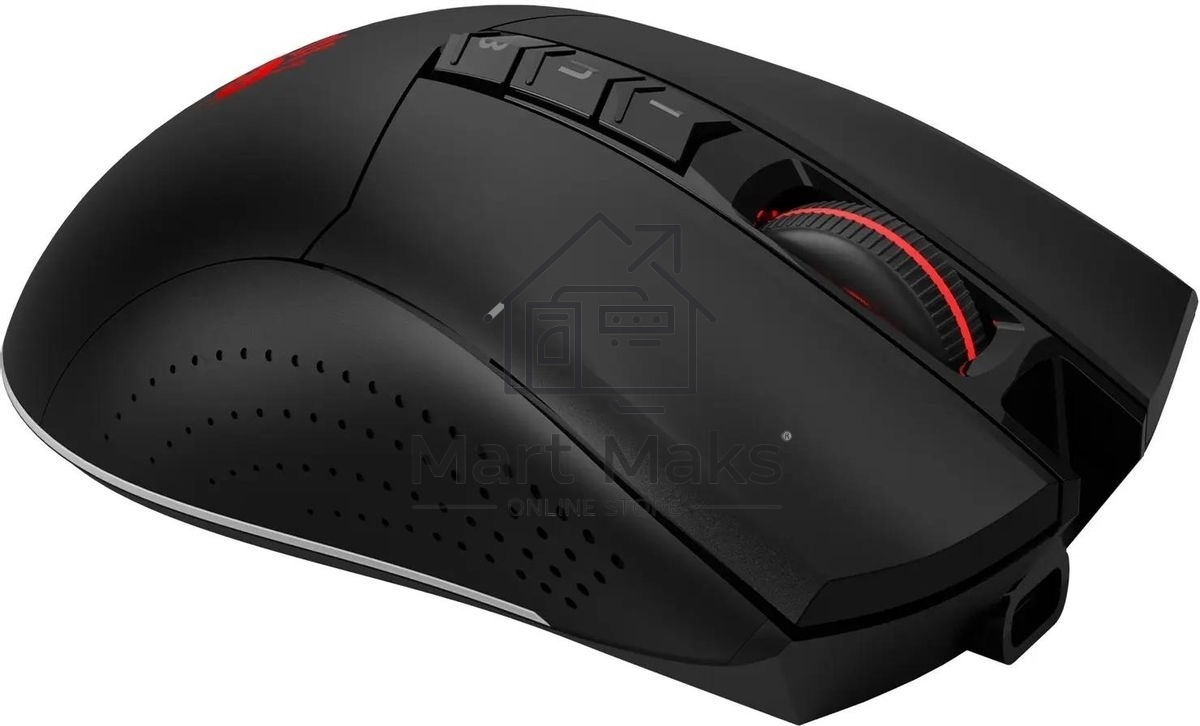 Мышь беспроводная A4Tech Bloody R90 Plus черный, 5000 dpi, радиоканал, USB, кнопки - 8