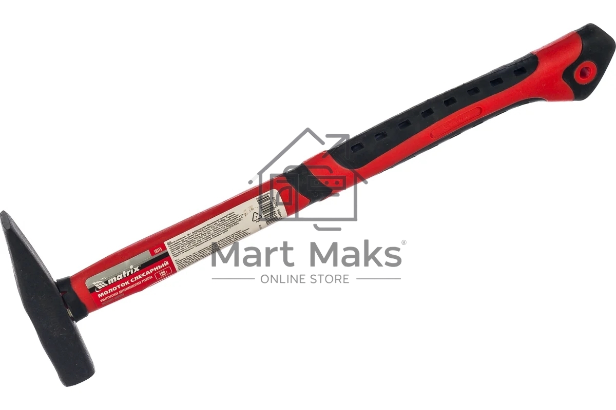 Молоток слесарный Matrix 10315 100 г, фиберглассовая обрезиненная рукоятка