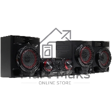 Минисистема LG XBoom CJ45 черный 720Вт FM USB BT