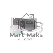 Система жидкостного охлаждения/ Water Cooling System Corsair NAUTILUS 240 ARGB (240mm, White, ARGB/ Fans: 2x120mm, 74.37CFM, 34dBA, 2100RPM/ S: 1851, 1700, AM5, AM4)