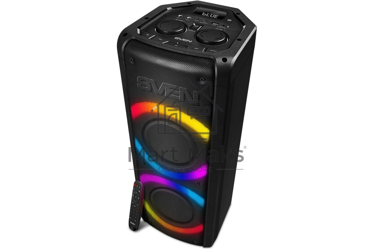 Портативная акустика Sven АС PS-710 черный 100 Вт Bluetooth