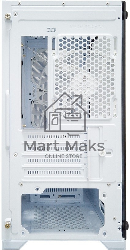 Компьютерный корпус 1STPLAYER TRILOBITE T5 White / mATX, TG / 4x120mm LED fans inc. / T5-WH-4F1-W
