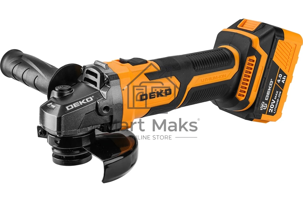 Углошлифовальная машина Deko DKAG20-125 8500об/мин рез.шпин.:M15 d=126мм