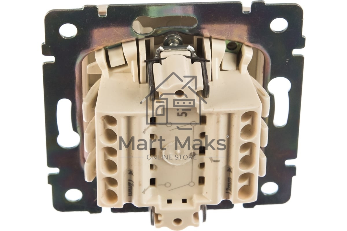 Электроустановочные изделия Legrand Legrand 774305 Выключатель Valena двухклавишный 10 AX(слоновая кость)