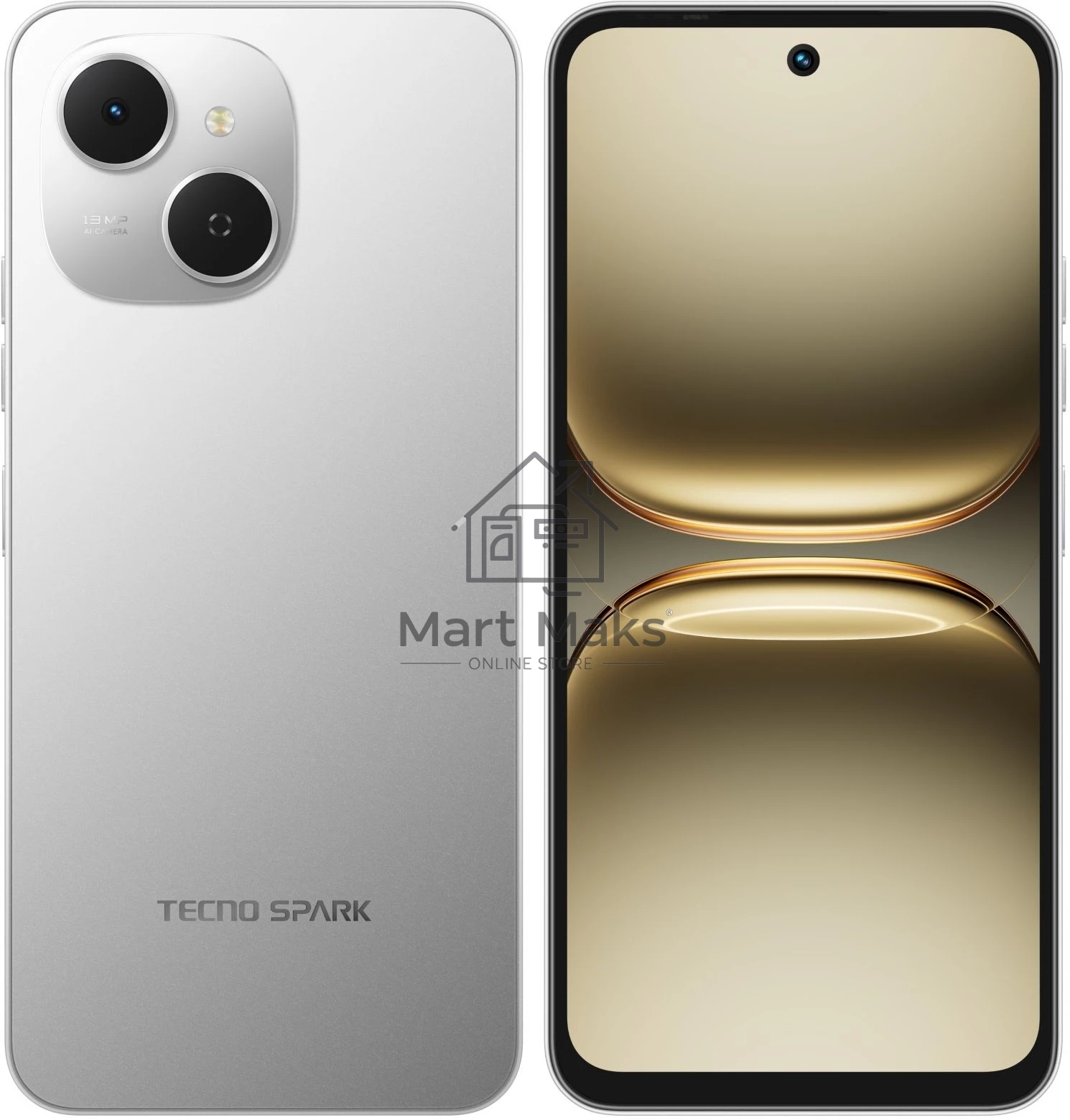 Смартфон Tecno Spark 40C 8/128Gb, серый