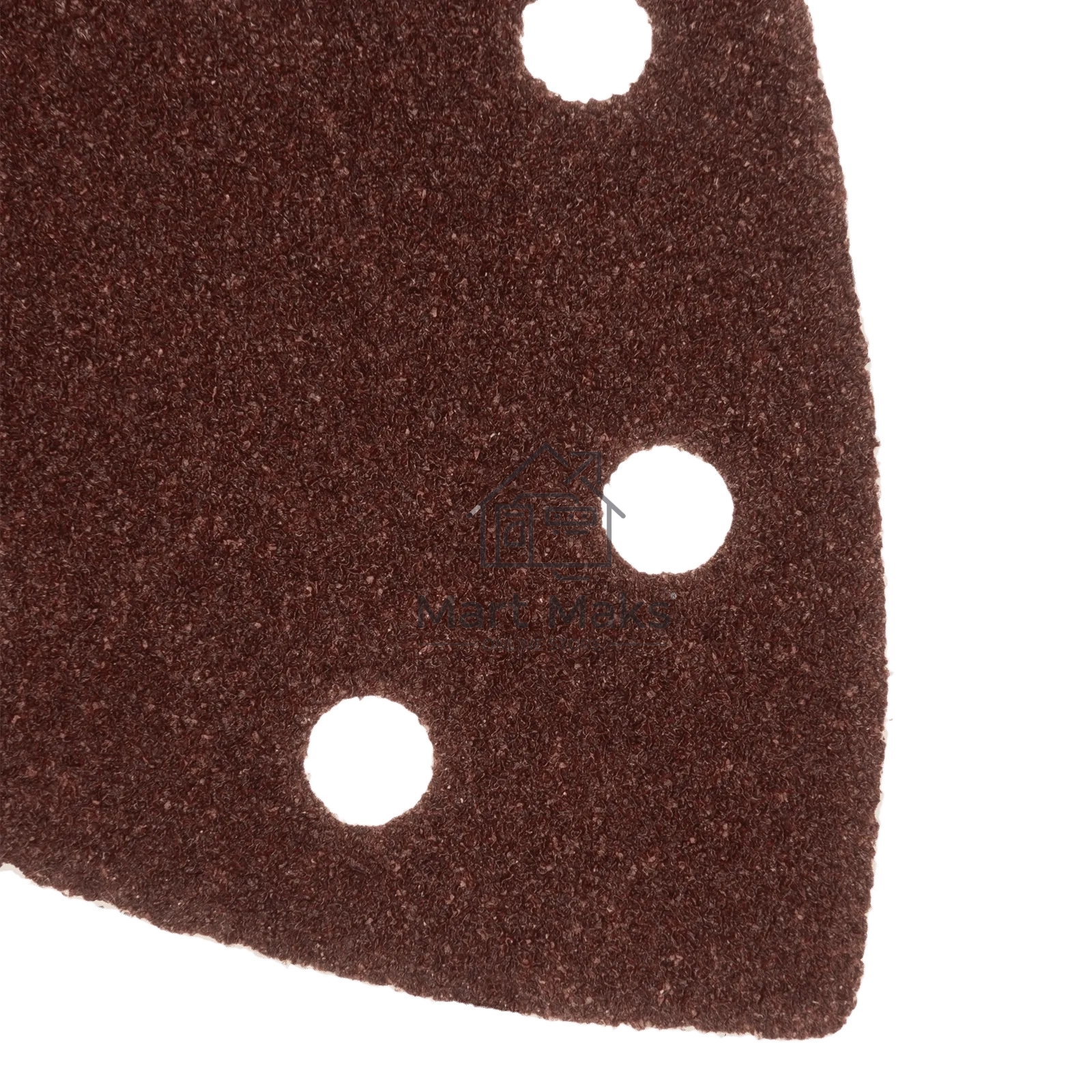 Треугольник абразивный Denzel на ворc. подложке под 