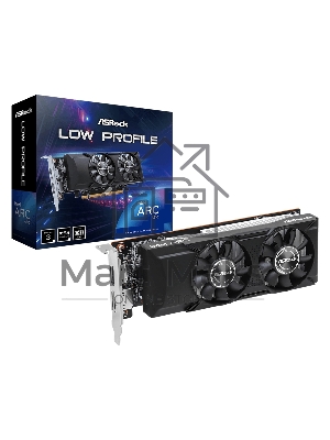 Видеокарта ASRock A310 LP 4G INTEL ARC A310 4Gb 64bit GDDR6 2000/15500 HDMIx1 DPx1 HDCP Ret low profile