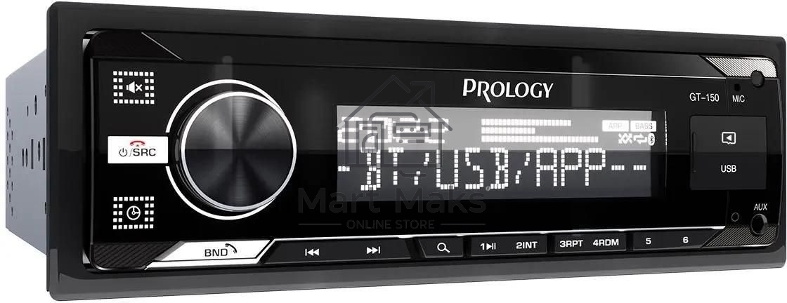 Автомагнитола Prology GT-150 1DIN 4x55Вт