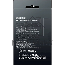 Накопитель SSD 1Tb Samsung 9100 PRO, M.2, PCI-E 5.0 x4, TLC 3D NAND R/W - 14800/13400 Mb/s с радиатором