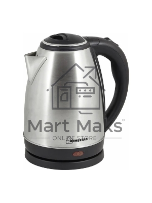 Чайник электрический HOMESTAR HS-1010 1.8л, стальной,1500Вт (003013)