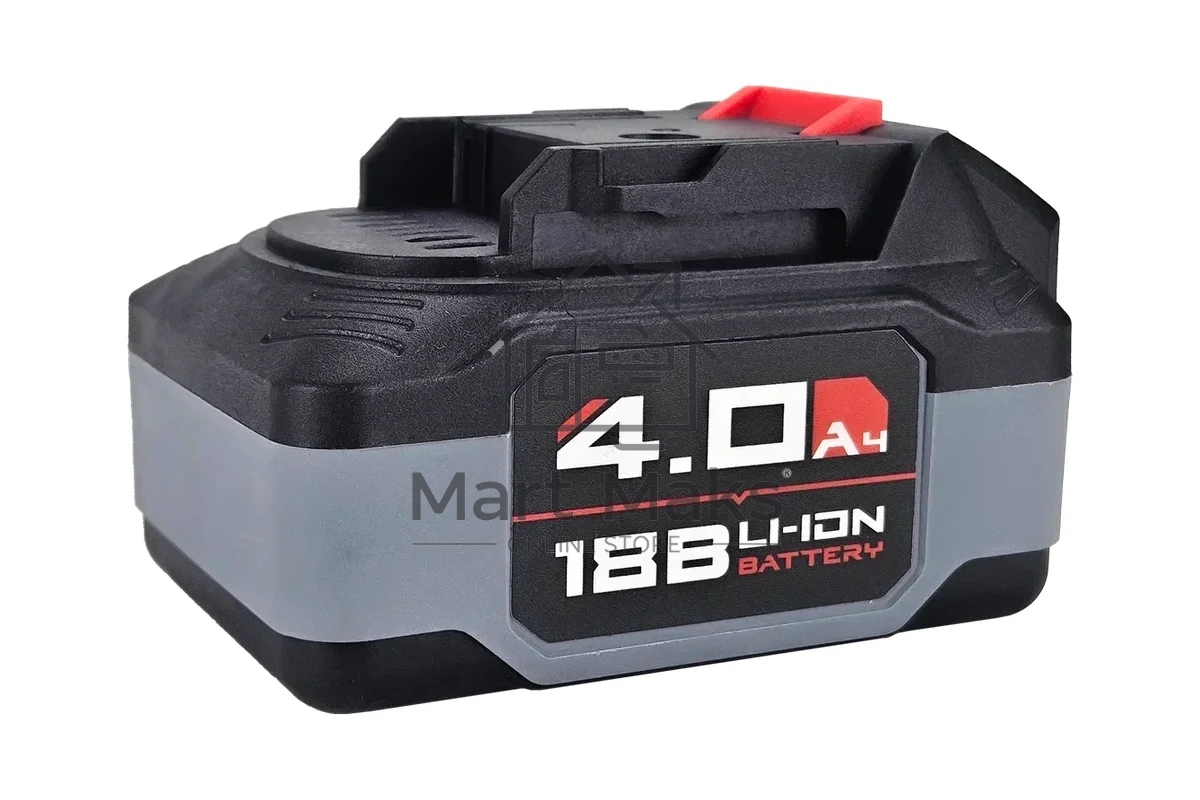 Аккумуляторный бесщеточный рубанок ProfiPower MDKP-18V (Li-ion-1шт, 4.0А·ч, З/У, в коробке)