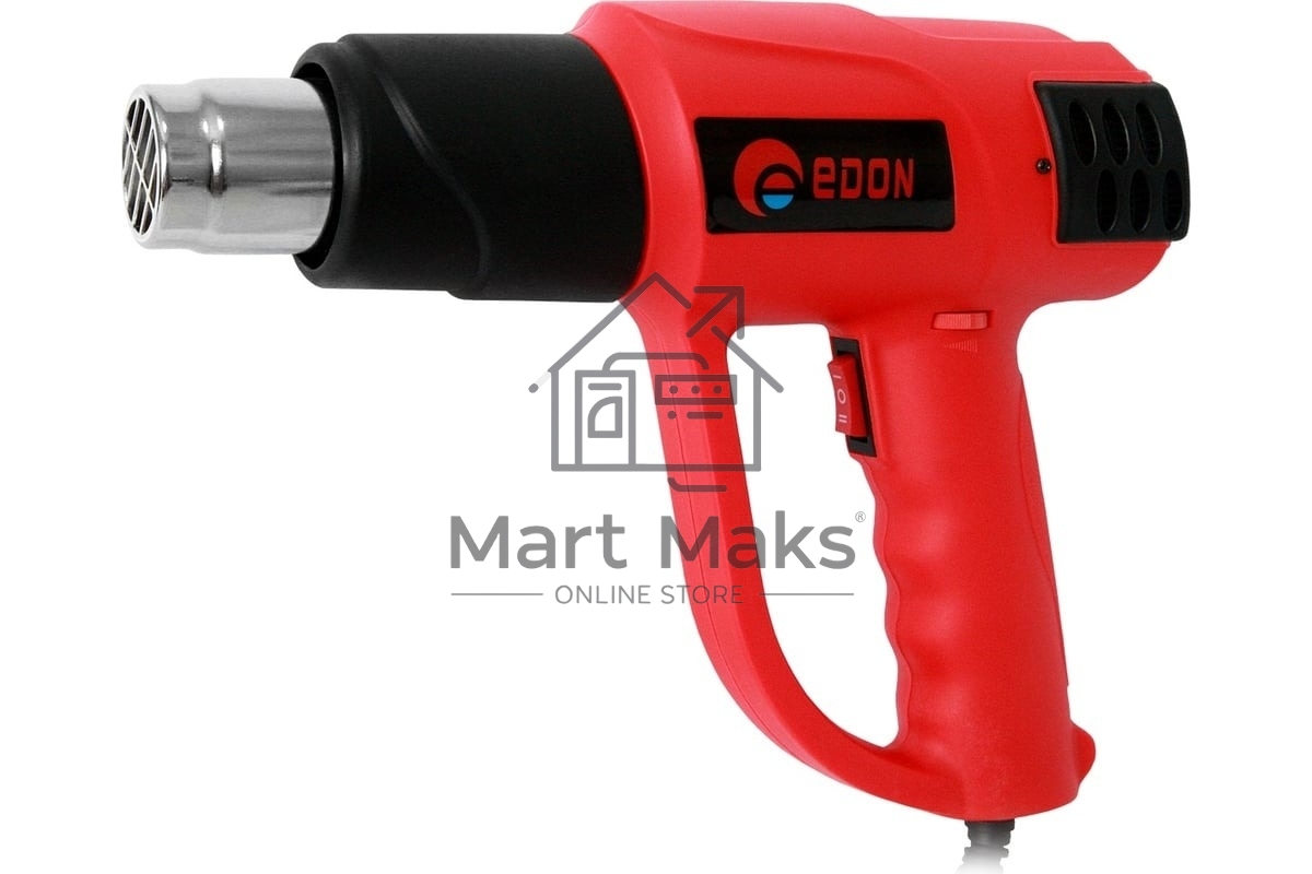 Фен строительный электрический Edon HAG-6618