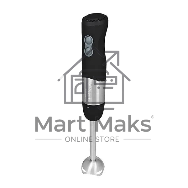 Блендер Vitek VT-3411 ST (стальной, 800 Вт, 6 скоростей, измельчитель 500 мл, стакан 600 мл, управление механическое)