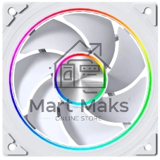 Вентилятор для корпуса Eurocase EU-FN120ARGB_8+18 KIT WH C120XH White / Fan KIT 3 IN 1,3*120 ARGB fans 4pin PWM+AURA 5V3pin female and male connector Вентилятор для корпуса Eurocase EU-FN120ARGB_8+18 KIT WH C120XH White / Fan KIT 3 IN 1,3*120 ARGB fans 4pin PWM+AURA 5V3pin female and male connector
