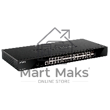 Коммутатор D-Link DGS-1520-28/A1A, 24×1 Гбит/с + 2×10 Гбит/с Base-T + 2×10 Гбит/с SFP+, управляемый