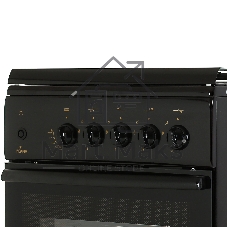 Плита Газовая Кинг (FLAMA) FG 2411 B, Цвет коричневый