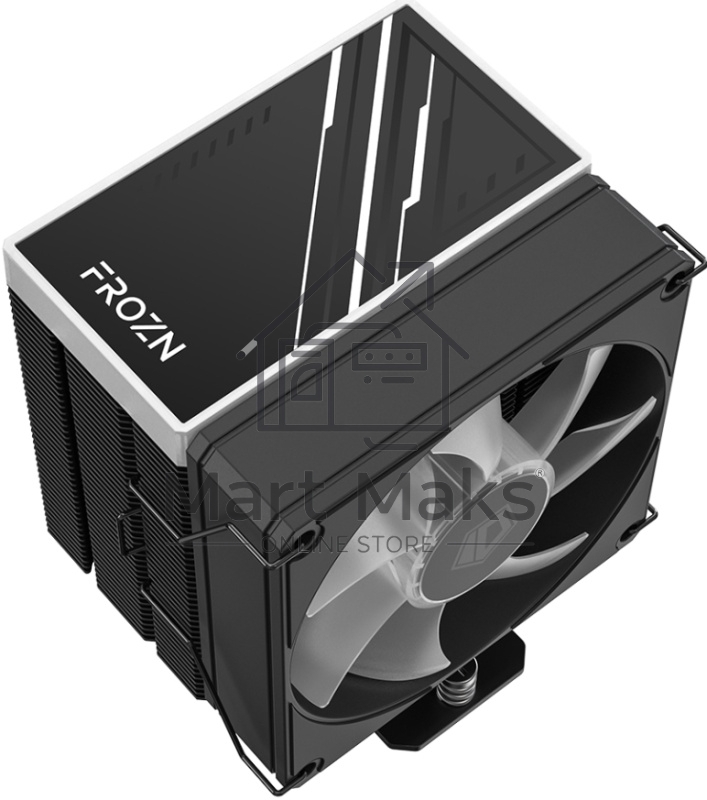 Кулер Cooler ID-Cooling FROZN A400 ARGB черный 92мм алюминий+медь 2200rpm 25.8db 4-pin 180W 123мм